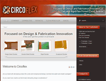 Tablet Screenshot of circoflex.com